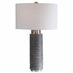Uttermost Strathmore Stone Gray Table Lamp - 26357
