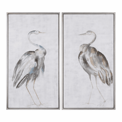 Uttermost Summer Birds Framed Art Set Of 2 - 35353