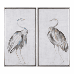 Uttermost Summer Birds Framed Art Set Of 2 - 35353