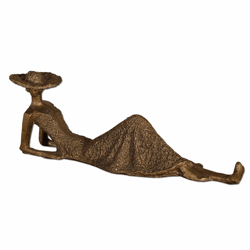 Uttermost Summer Days Antique Bronze Sculpture - 19446