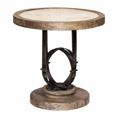 Uttermost Sydney Light Oak Accent Table - 25841