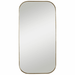 Uttermost Taft Plated Brass Mirror - 09718