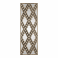 Uttermost Tahira Geometric Argyle Pattern Wall Mirror - 04116