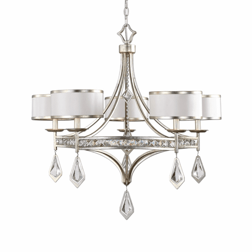 Uttermost Tamworth 5-LT Silver Champagne Chandelier - 21268