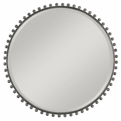 Uttermost Taza Round Iron Mirror - 09691