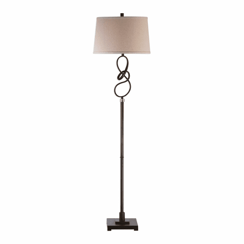 Uttermost Tenley Twisted Bronze Floor Lamp - 28129-1
