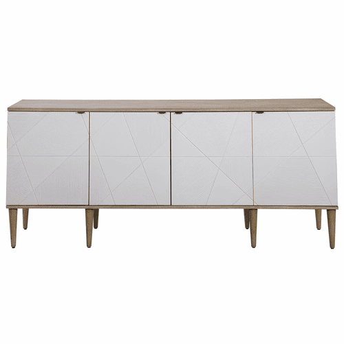 Uttermost Tightrope 4 Door Modern Sideboard Cabinet - 25101