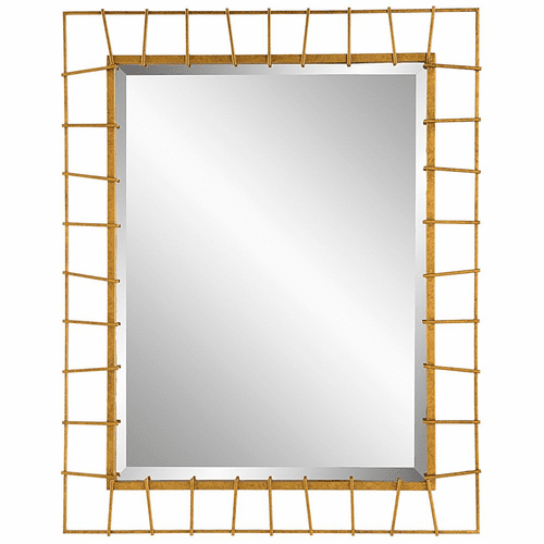 Uttermost Townsend Antiqued Mirror - Gold - 09805
