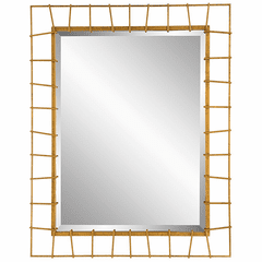 Uttermost Townsend Antiqued Mirror - Gold - 09805