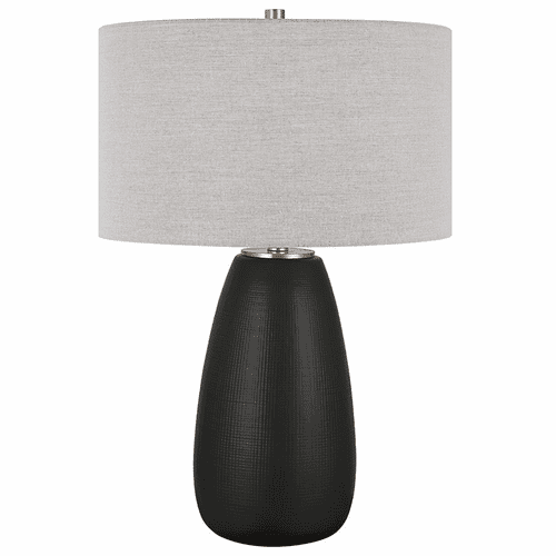 Uttermost Twilight Table Lamp - Satin Black - 30058-1