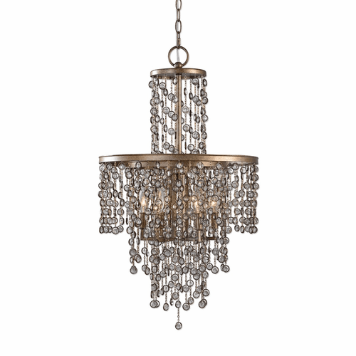 Uttermost Valka 6-LT Crystal Chandelier - 21288