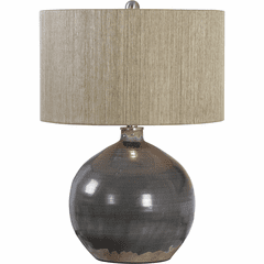 Uttermost Vardenis Gray Ceramic Lamp - 27215-1 Uttermost Vardenis Gray Ceramic Lamp - 27215-1