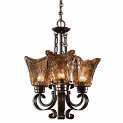 Uttermost Vetraio 3Lt Oil Rubbed Bronze Chandelier - 21008