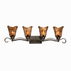 Uttermost Vetraio 4-LT Bronze Vanity Strip - 22845