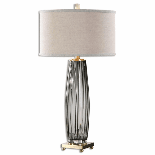 Uttermost Vilminore Gray Glass Table Lamp - 26698-1