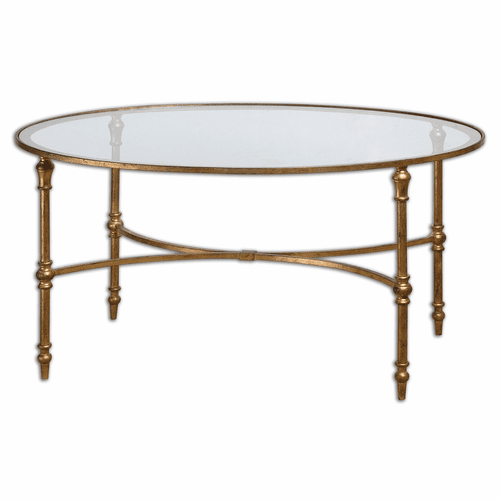 Uttermost Vitya Glass Coffee Table - 24338