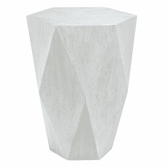 Uttermost Volker Side Table - White - 25164