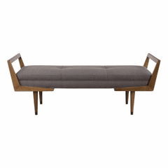 Uttermost Waylon Mid-Century Modern Bench - 23388