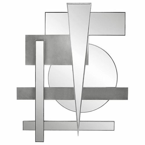 Uttermost Wedge Mirrored Modern Wall Decor - 04306