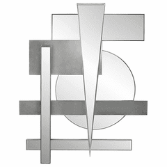 Uttermost Wedge Mirrored Modern Wall Decor - 04306