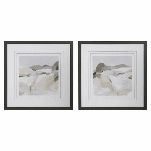 Uttermost Western Landscape Modern Prints Set Of 2 - 41618
