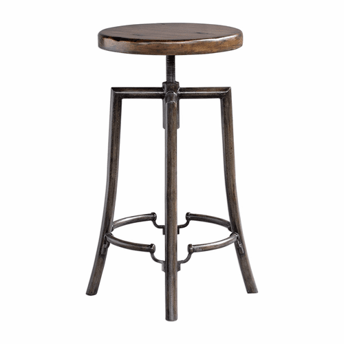 Uttermost Westlyn Industrial Bar Stool - 25898
