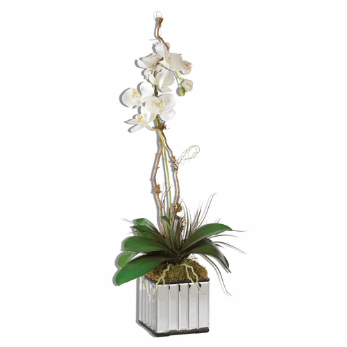 Uttermost White Kaleama Orchids - 60122