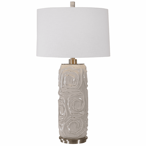 Uttermost Zade Warm Gray Table Lamp - 26379-1