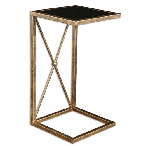 Uttermost Zafina Gold Side Table - 25014
