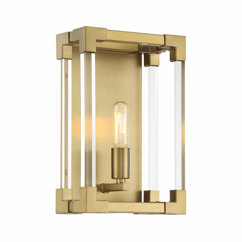 Vantage Oro District 1 Light Wall Sconce - Soft Brass - 1451-695