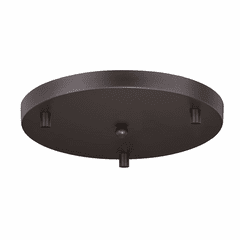 Vaxcel 12" Canopy for 3 Mini Pendants - Oil Rubbed Bronze - Y0006