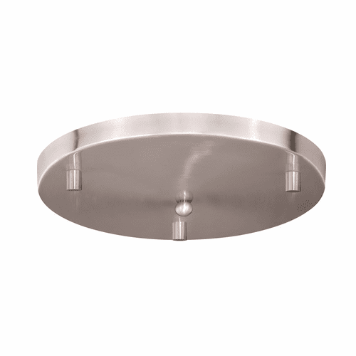 Vaxcel 12" Canopy for 3 Mini Pendants - Satin Nickel - Y0005
