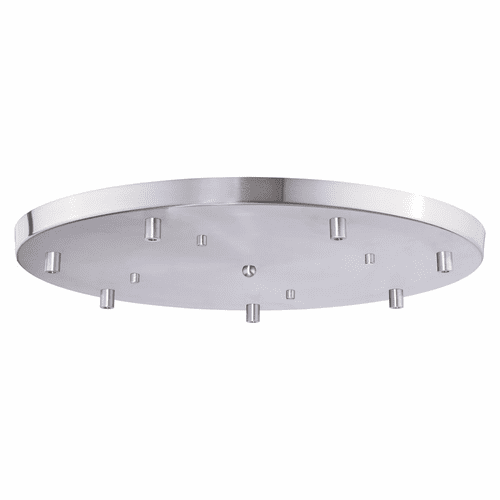 Vaxcel 20" Canopy for 7 Mini Pendants - Satin Nickel - Y0010