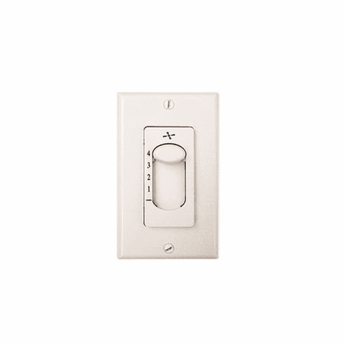 Vaxcel 4-Speed Ceiling Fan Wall Control - White - X-WC4013