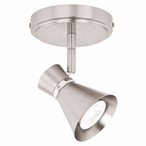 Vaxcel Alto 1-LT Directional Light - Brushed Nickel with Chrome - C0218