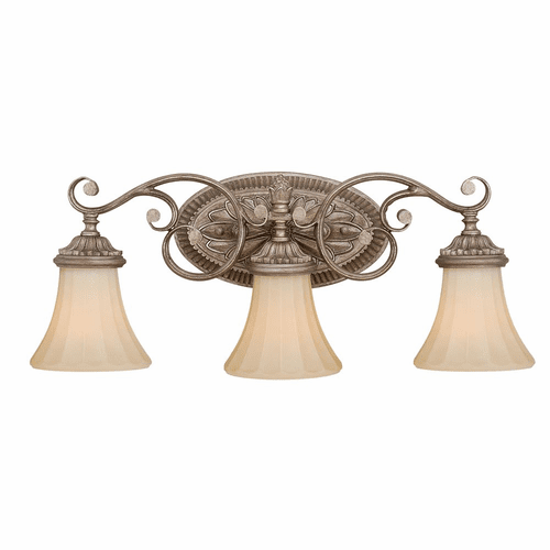 Vaxcel Avenant 3-LT Vanity Light - French Bronze - W0156