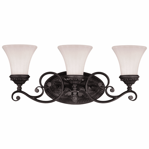 Vaxcel Avenant 3-LT Vanity Light - Venetian Bronze - W0303