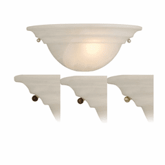 Vaxcel Babylon 13" Wall Sconce - A, BN, OBB, WP - WS65373