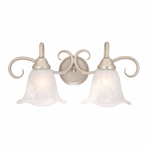 Vaxcel Bella 2-LT Vanity Light - Brushed Nickel - BL-VLD002BN