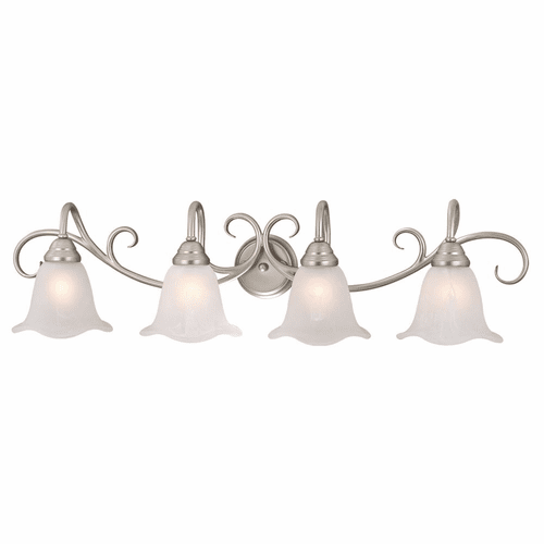 Vaxcel Bella 4-LT Vanity Light - Brushed Nickel - BL-VLD004BN