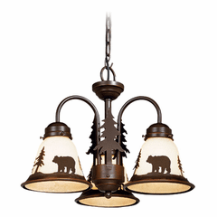 Vaxcel Bozeman 3-LT Light Kit (Dual Mount) - Burnished Bronze - LK55716BBZ-C Vaxcel Bozeman 3-LT Light Kit (Dual Mount) - Burnished Bronze - LK55716BBZ-C