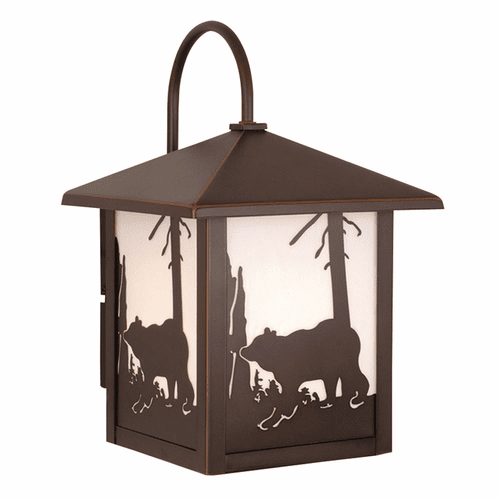 Vaxcel Bozeman 8" Outdoor Wall Light - Burnished Bronze - OW35083BBZ