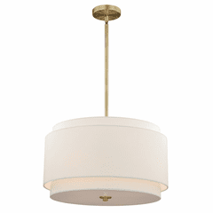 Vaxcel Burnaby 4-LT Pendant - Matte Brass - P0192