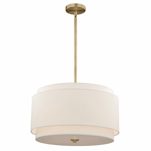Vaxcel Burnaby 4-LT Pendant - Matte Brass - P0192