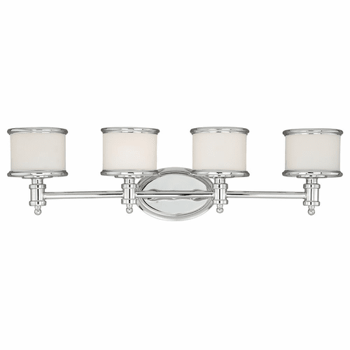 Vaxcel Carlisle 4-LT Vanity Light - Chrome - W0149