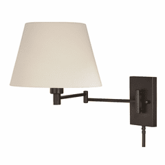 Vaxcel Chapeau Instalux Swing Arm Wall Light - New Bronze - W0201