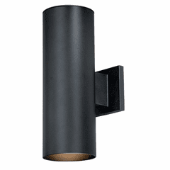 Vaxcel Chiasso 5" Outdoor Wall Light - Textured Black - CO-OWB052TB