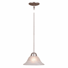 Vaxcel Da Vinci 10" Mini Pendant - Brushed Nickel - PD5024BN