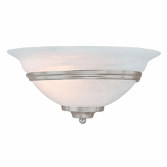 Vaxcel Da Vinci 12" Wall Sconce - Brushed Nickel - WS8171BN