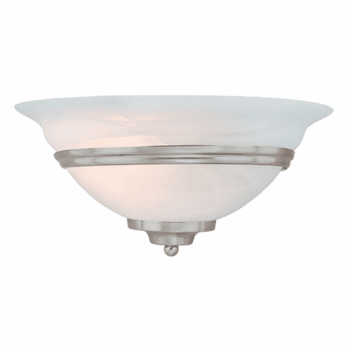 Vaxcel Da Vinci 12" Wall Sconce - Brushed Nickel - WS8171BN